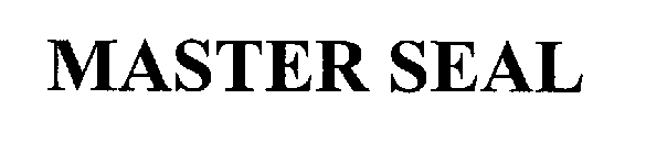 MASTER SEAL