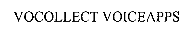 VOCOLLECT VOICEAPPS