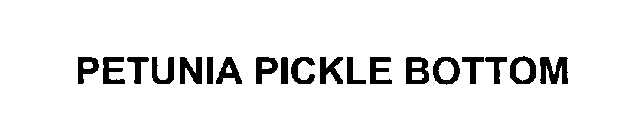 PETUNIA PICKLE BOTTOM