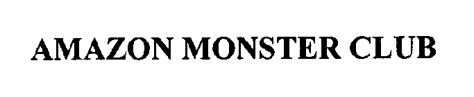 AMAZON MONSTER CLUB