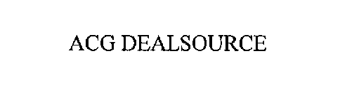 ACG DEALSOURCE