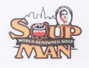 THE ORIGINAL AL YEGANEH SOUP MAN WORLD RENOWNED SOUP