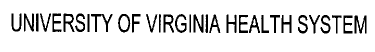 UNIVERSITY OF VIRGINIA HEALTH SYSTEM