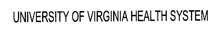 UNIVERSITY OF VIRGINIA HEALTH SYSTEM