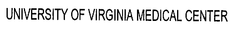 UNIVERSITY OF VIRGINIA MEDICAL CENTER