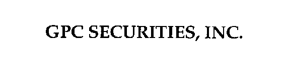 GPC SECURITIES, INC.