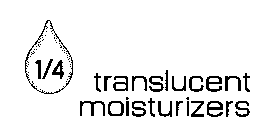 1/4 TRANSLUCENT MOISTURIZERS