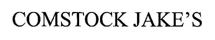 COMSTOCK JAKE'S