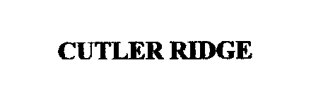 CUTLER RIDGE