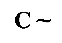 C ~