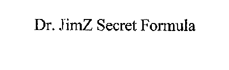 DR. JIMZ SECRET FORMULA