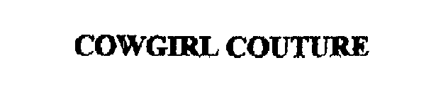 COWGIRL COUTURE