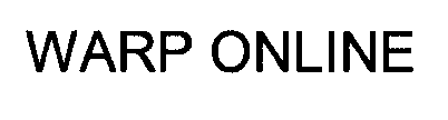 WARP ONLINE