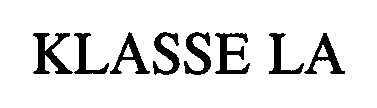 KLASSE LA