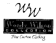 WW WOODY WILSON COLLECTION FINE CUSTOM CLOTHING