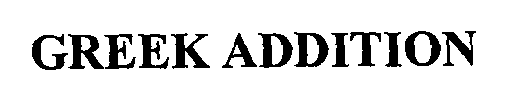 GREEK ADDITION