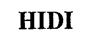 HIDI