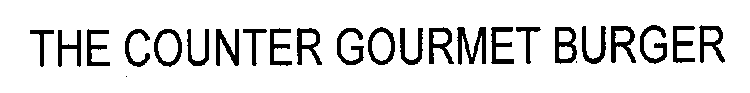 THE COUNTER GOURMET BURGER