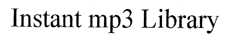 INSTANT MP3 LIBRARY