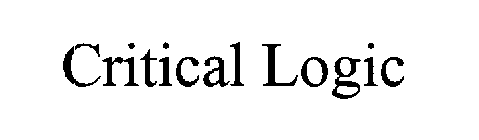 CRITICAL LOGIC