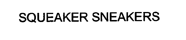 SQUEAKER SNEAKERS