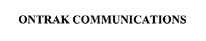 ONTRAK COMMUNICATIONS