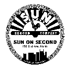 SUN RECORD COMPANY SUN ON SECOND 132 2ND AVE. NORTH NASHVILLE, TENNESSEE