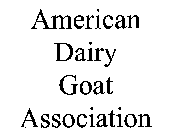 AMERICAN DAIRY GOAT ASSOCIATION