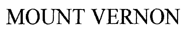 MOUNT VERNON