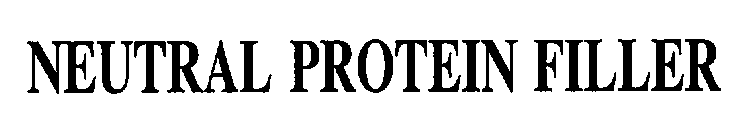 NEUTRAL PROTEIN FILLER