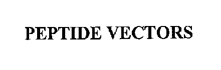 PEPTIDE VECTORS