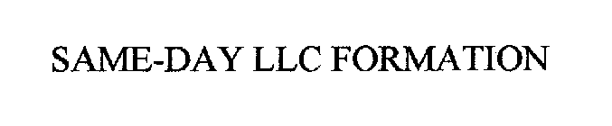 SAME-DAY LLC FORMATION