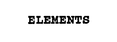 ELEMENTS