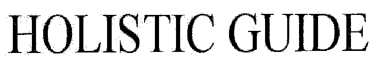 HOLISTIC GUIDE