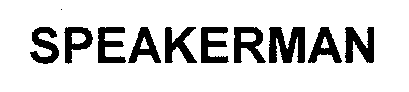 SPEAKERMAN