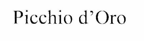 PICCHIO D'ORO