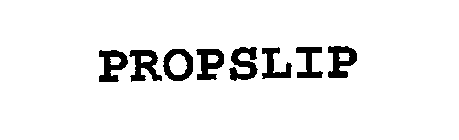 PROPSLIP