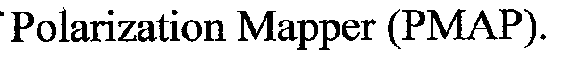 POLARIZATION MAPPER (PMAP)