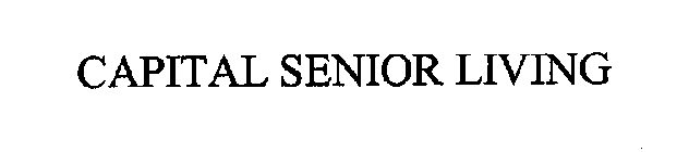 CAPITAL SENIOR LIVING