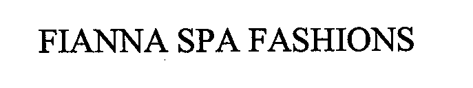 FIANNA SPA FASHIONS