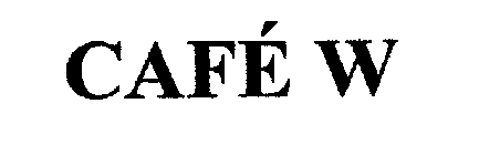 CAFÉ W