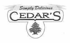 SIMPLY DELICIOUS CEDAR'S