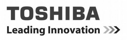 TOSHIBA LEADING INNOVATION