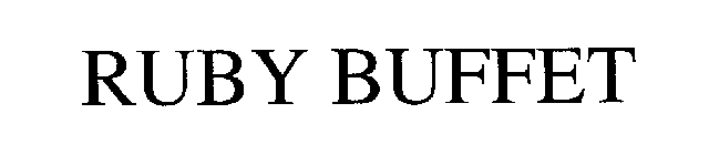 RUBY BUFFET