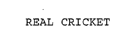 REAL CRICKET