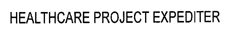 HEALTHCARE PROJECT EXPEDITER