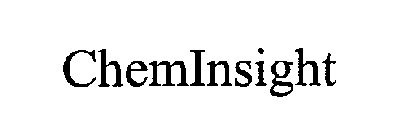 CHEMINSIGHT