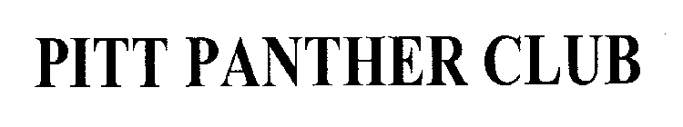 PITT PANTHER CLUB