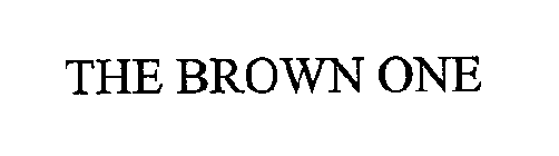 THE BROWN ONE