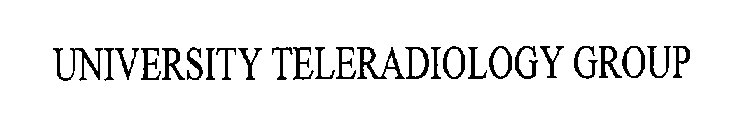 UNIVERSITY TELERADIOLOGY GROUP